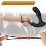 Vibrating Prostate Massager, Enlove, Anal Vibrator with Penis Ring and Dual Motor, 10 Vibrations Anal Sex Toy Anal Plug with Remote Control for Male Men and Couples Vibrating Prostate Massager, Enlove, Anal Vibrator with Penis Ring and Dual Motor, 10 Vibrations Anal Sex Toy Anal Plug with Remote Control for Male Men and Couples