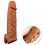 XQJYA 8695 Male Extension Extender Sleeve Girth Enhancer for Men Couples