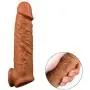 XQJYA 8695 Male Extension Extender Sleeve Girth Enhancer for Men Couples XQJYA 8695 Male Extension Extender Sleeve Girth Enhancer for Men Couples