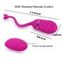 Hands Free Vibrators Adult Toys Wireless Remote Control Bullet Egg Vibrators 10 Speeds USB Rechargeable C-litoris Vagina Ball Adult Sex Toys for Woman T-Shirt,No Remote Control