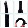 HUOLA 5.91Inch Realistic Ultra Soft-Ďîldɔ Real Feel Toy with Strong Base,Beginners Lifelike Suction Cup Tools Women Socks (Color : Black) HUOLA 5.91Inch Realistic Ultra Soft-Ďîldɔ Real Feel Toy with Strong Base,Beginners Lifelike Suction Cup Tools Women Socks (Color : Black)
