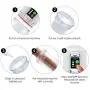 Mixfun Electric Penis Pump Vacuum Pump Penis Suction Massager Male Enhancement Penis Growth Pump USB Rechargeable Presure Adjustment 4 Stages Portable Lightweight for Men Toys with 2 Spare Seals