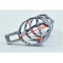 Top Quality Alloy Metal Male Chastity Cages,Cock Cage,Penis Rings,Virginity Lock,Adult Games Sex Toys (Ring 50mm)