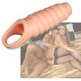 YYOJ Penis Sleeve Penis Extender Cock Ring Sex Toys Soft Silicone Reusable (3 Pieces)