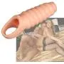 YYOJ Penis Sleeve Penis Extender Cock Ring Sex Toys Soft Silicone Reusable (3 Pieces) YYOJ Penis Sleeve Penis Extender Cock Ring Sex Toys Soft Silicone Reusable (3 Pieces)