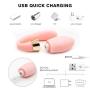 Wireless Wearable U Shape Couples Love Stimulation Vibrating Toy with Strong Patterns Handsfree Remote Control USB Waterproof Wand