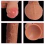 WYY Silicone Penis Oversized Penis Soft Sucker Waterproof Non-Toxic Love Foreplay Flirt Mássage Female Shirt