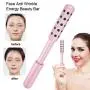 Slimming Massage, Face Roller Massage Stick, Germanium Particles Face Massage Roller Skin Tightening Wrinkle Bar Anti Wrinkle Energy Beauty Bar Stick for Skin Relief Massager (Pink) Slimming Massage, Face Roller Massage Stick, Germanium Particles Face Massage Roller Skin Tightening Wrinkle Bar Anti Wrinkle Energy Beauty Bar Stick for Skin Relief Massager (Pink)