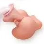 3D Male Masturbator Realistic Sex Doll Adult Toy for Men Pocket Pussy Ass - Lifelike Women Silicone Torso with Vagina and Tight Anus Butt for Men Masturbation Stroker Massage Cup