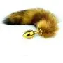 Red Fox Tail Metal Anal Plug Faux Tail Butt Plug Animal Roleplay Red Fox Tail Metal Anal Plug Faux Tail Butt Plug Animal Roleplay