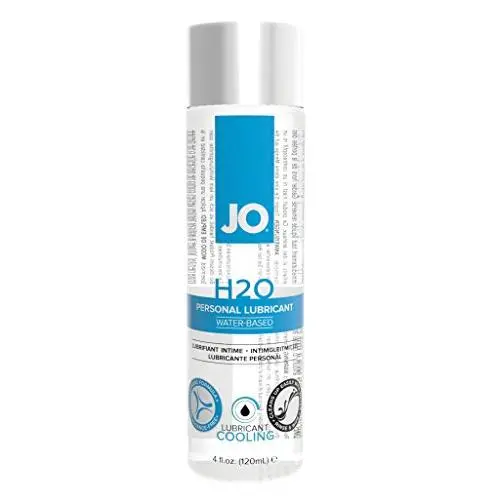 JO H2O Water Based Cooling Personal Lubricant, 4 Ounce Lube for Men, Women and Couples (Free of Glycerin and Fragrance) JO H2O Water Based Cooling Personal Lubricant, 4 Ounce Lube for Men, Women and Couples (Free of Glycerin and Fragrance)