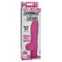 California Exotics Shower Stud Super Stud Pure Skin Vibrating Waterproof Dildo, Pink, 5 Inch