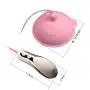 10-Mode Nipple Sucker Massager Breast Pump Powerful Nipples Stimulator Multi-Purpose Breast Sucking Cup Massager with Remote Control