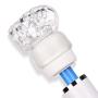 Massager Attachments Massage Accessory Attachment Silicone (Clear)