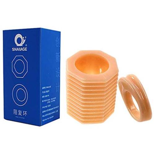 Tummty 2 Pcs/Set Male P-ëň-Ïš Rings Co Ckring Silicone Toys for Men