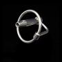 Raycity Stainless Steel Male Urethral Sound Catheter Penis Plug Stretching Dilator w/Ring Through-Hole for Beginner