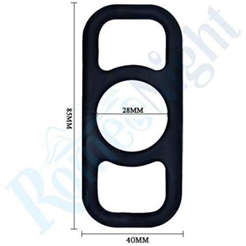 Zytree - Erection Silicone Quick-Release Cock Ring Precision Lock Time Delay Penis Rings for Men, Adult Erotic Sex Products