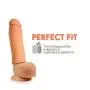 Topco Sales Tommy Gunn Be Him Cyberskin Penis Extension, Cock sleeve, Size and pleasure Enlager&Enhancer, Proven body-safe Stretchy Material, Ultra-soft, Water-based Lube Applicative for Men & Couple
