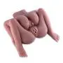 KingMansion Lifelike Tight Pussy Dual Vagina and Ass Anal Male Masturbation Masturbator Adult Sex Toy - Tan KingMansion Lifelike Tight Pussy Dual Vagina and Ass Anal Male Masturbation Masturbator Adult Sex Toy - Tan