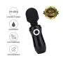 KONERLE Wand Massager for Back and Shoulder,Mini Cordless Massager,USB Recharge, Waterproof,Travel Massage Black KONERLE Wand Massager for Back and Shoulder,Mini Cordless Massager,USB Recharge, Waterproof,Travel Massage Black