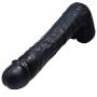 16.14 Inch New Arrival FAAK Super Huge 3 Inch Thick ReaIistic Dildo Female Masturbation Tool Massive Anal Sex Toy for Male Long Giant (Black)