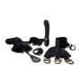 Fredericks of Hollywood Couples Set with Vibe/Cuffs/Bed Spreader