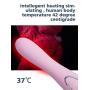 REALGIRL Clitoral&Nipple Sucking Vibrator G Spot Vibrator &Stimulator Dual Adult Sex Toy, 8 Vibration Modes Vagina Massager Waterproof Vibrating Dildo Rechargeable Massager for Solo Masturbation and