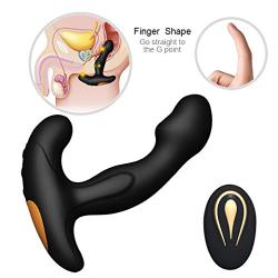 Masturabation Toys for Mens Vibrating Sexy Underwear for Men with Mulit Speeds Rotating +Mulit Speeds Vibrating - Wireless Remote Amal Butt Plug T-shirt