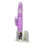 Eden 11.5" Clit Stimulation Gyrating Rotating Pleasure Beads Waterproof Rabbit Vibrator (Purple)