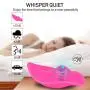 Wearable Vibrator Remote Partner Vibrator for Clitoris Stimulation, Panty Vibe Clitoral Vibrator Waterproof & Rechargeable Mini Small Vibrator, Pranks for Adult Sex Toys for Women and Couple (Pink)