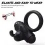 Vibrating Ring,Rings Vibrator for Men - Male Toys Silicone Waterproof Rabbit Clitoral Stimulate for Women Vibrating Ring,Rings Vibrator for Men - Male Toys Silicone Waterproof Rabbit Clitoral Stimulate for Women