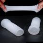JSSMATE Male Penis Pumps Men Bigger Penis Extender Enlarger Pump Extension Enhancer Penis Enlargement Silicone Pumping Glans Protection Cap for Penis Pumps Enlargement (3pcs Big Silicone Tube)