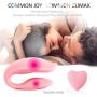 XSEXO Wireless Remote Control Rechargeable Mini Finger U Shape Sucking Massager with Strong Patterns Handsfree USB Waterproof Massager Wand