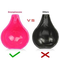 Greenpinecone 225ML (8oz) Clean Stream Enema Bulb Anal Douche Vaginal Douche Enema Cleaner for Men and Women with 2 Replaceable Nozzle, Rose