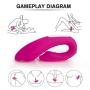 9 Viber Modes G Sport Wireless Remote Control Vibrantor Cl-it Stīmulator Messager Toy for Couple