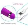 Waterproof |Powerful | Cordless Vibrating Mini Wand Massager | For Muscle Aches & Sports Recovery | Multi speed | Travel Friendly | Muscle Pain | Body-Safe Silicone | Wireless Fast Rechargeable Purple Waterproof |Powerful | Cordless Vibrating Mini Wand Massager | For Muscle Aches & Sports Recovery | Multi speed | Travel Friendly | Muscle Pain | Body-Safe Silicone | Wireless Fast Rechargeable Purple