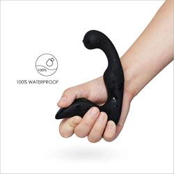 CRYPXL WFWJD 9 Speeds Silicone A-n-âl V-ǐBrátor with Suction Cup Waterproof Vǐbrating Adùlt Toy Prôstàté Massager