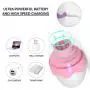 Fantasy X Handheld Mini Electric Massager, Women’s Wireless Egg Massage, Waterproof Portable Relaxation Massager for Shoulders Hands Body, Wonderful Pretty Gift -Pink
