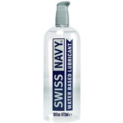 Swiss Navy Premium Water Based Lubricant, 16 oz, MD Science Lab