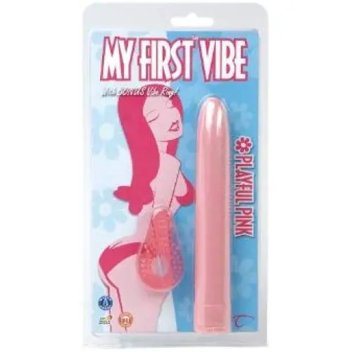 My First Vibe with Bonus Vibe Ring, Playful Pink My First Vibe with Bonus Vibe Ring, Playful Pink