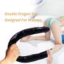 Wushuangyu 55cm Douable Dǒng Headed Dual Sided Massager for Women Handheld Play Big Pleasure - Vibrant Toy (Color : Black)