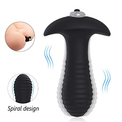 Vibrating Butt Plug-Anal Sex Toys Trainer for Beginners Dildo Soft Safe Silicone Anal Vibrator Medical Grade Trainer Flexible Waterproof with 7 Vibration Modes for Men Women Toy by Honey Play Vibrating Butt Plug-Anal Sex Toys Trainer for Beginners Dildo Soft Safe Silicone Anal Vibrator Medical Grade Trainer Flexible Waterproof with 7 Vibration Modes for Men Women Toy by Honey Play