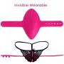 Wireless Remote Wearable Panty Vibrator - Invisible Bullet Vibrator for Women 10 Modes Rechargeable Waterproof Finger Vibrator for G Spot Stimulation Clitoris Massager