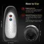 Male Masturbator Cup Sex Toys for Male Masturbation,UTIMI Rechargeable Penis Vibrator for Men Prolonged Erection,Heating Fuction,7 Hitting Mode,1 Water-Based Lube Male Masturbator Cup Sex Toys for Male Masturbation,UTIMI Rechargeable Penis Vibrator for Men Prolonged Erection,Heating Fuction,7 Hitting Mode,1 Water-Based Lube
