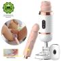 8in Lifelike Dîd`lõ Adult Toy for Women Hand-Free Couple Massage Waterproof USB Rechargeable Massager T-Shirt