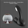 JIA-Bing Electromagnetic Pulse Men Remote Control USB Rechargeable Massage Toys Relax for Men