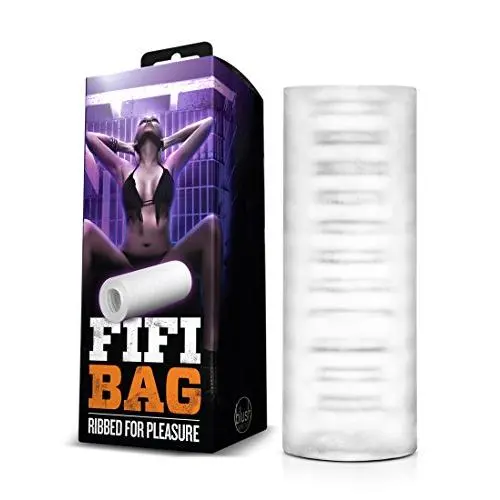 Blush Novelties Fifi Bag Male Masturbator, Frosted Blush Novelties Fifi Bag Male Masturbator, Frosted