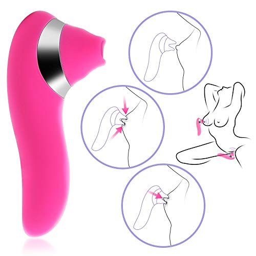 G Spot Vibrators, MEROURII Clitorals Vibrator Stimulation Toys,Sex Anal Play Massager with 5 Impact Bite Modes and 20 Powerful Virbation Modes,Nipples Stimulator for Women