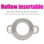 Kixnor Medical Silicone - The Stretch - Hollow Butt - Plug - Clear