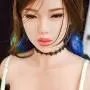 Real Life Sex Doll 165cm (5ft4′) Full Body TPE Silicone Love Doll for Men with Mental Skeleton Artificial Vagina - Standing feet